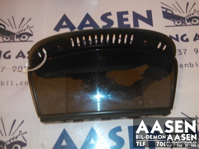 Bilstereo navigasjon skjerm til BMW 5-Serie, 2003-2010 (E60/E61) (E60/E61) (ALPINE|65 82 9 193 758)