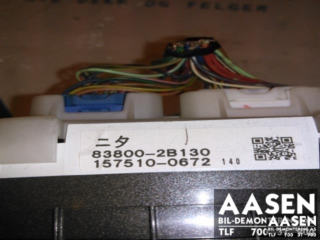 Instrumentpanel til Toyota Celica 2000-2005 (Type VII) (DENSO|83800-2B130|)