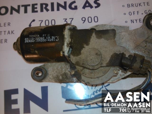 Viskermotor frontrute til Toyota Celica, 2000-2005 (Type VII)  (DENSO|85110-2B060)