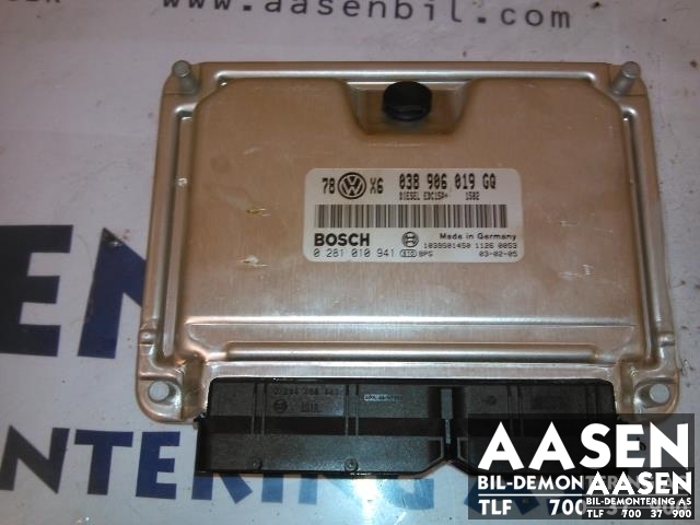Styreenhet motor til Audi A4, 2004-2008 (Type III) (B7) (B7) (BOSCH|038 906 019 GQ)