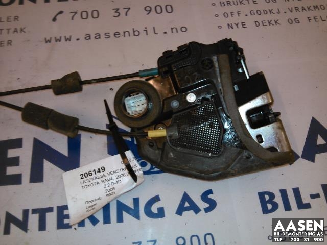 Låsekasse venstre bak til Toyota RAV4, 2006-2009 (Type III, Fase 1)  