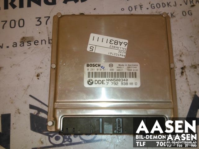 Styreenhet motor til Land Rover Freelander, 1998-2006 (Type I)  (BOSCH|NNN500340)