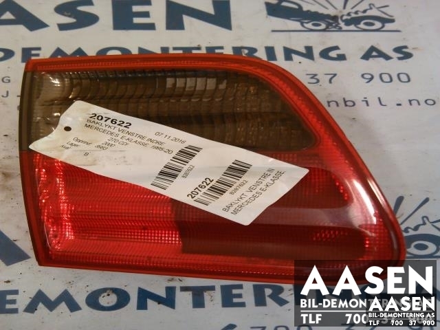 Baklykt venstre indre til Mercedes E-Klasse, 2000-2002 (Fase 2) (W210) (W210)
