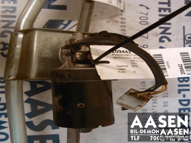 Viskermotor frontrute til Mercedes Sprinter, 1995-2006 (903) (903) (BOSCH|0390241345)