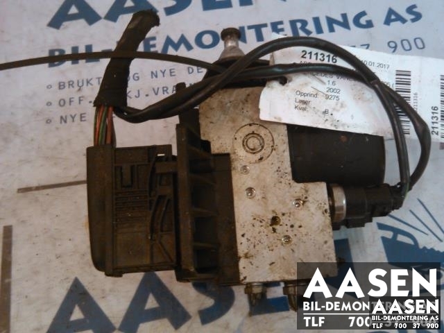 ABS sentral til Mercedes Vaneo, 2002-2005 (W414) (W414) (BOSCH|A0044310912)