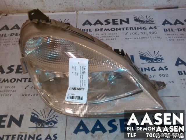 Frontlykt høyre halogen til Mercedes Vaneo, 2002-2005 (W414) (W414) (BOSCH|A4148200161)