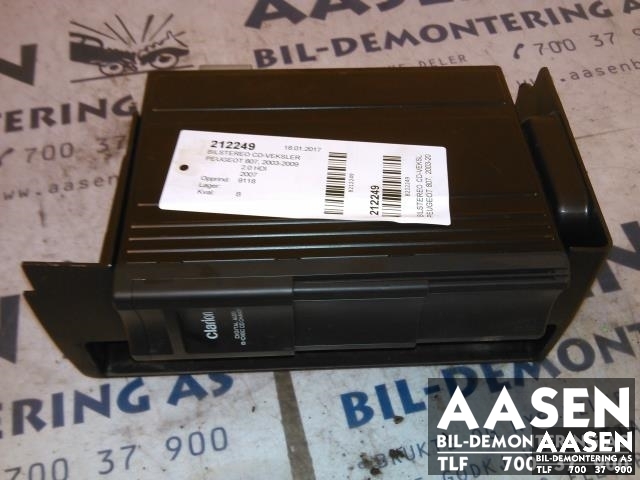 Bilstereo CD-veksler til Peugeot 807 2003-2009