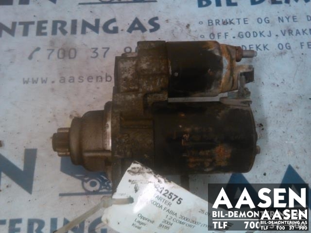 Starter til Škoda Fabia 2000-2007 (Type I) (BOSCH|0001120400|)