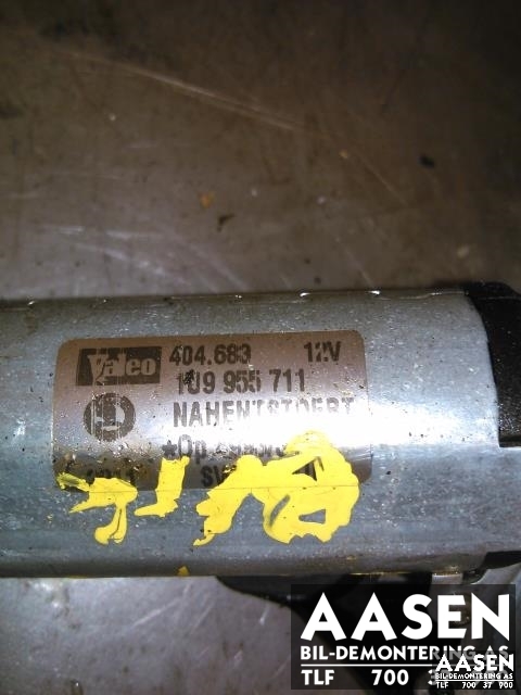 Viskermotor bakrute til Škoda Octavia 2000-2004 (Type I, Fase 2)  (VALEO|1U9955117|)