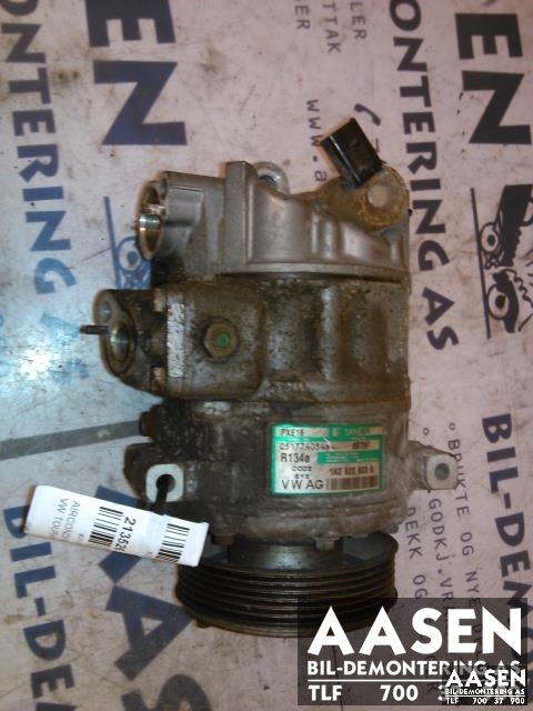 Aircondition kompressor til VW Touran, 2003-2006 (Type I, Fase 1)  (SANDEN|1K0820803G)