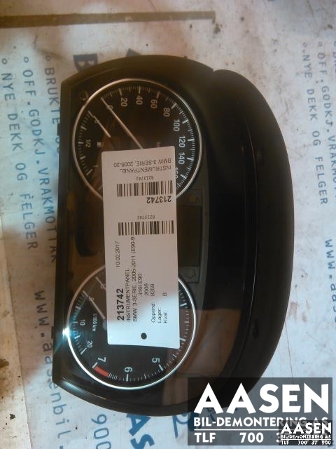 Instrumentpanel til BMW 3-Serie, 2005-2011 (E90/E91/E92/E93) (E90/E91/E92/E93) (1025330-86)