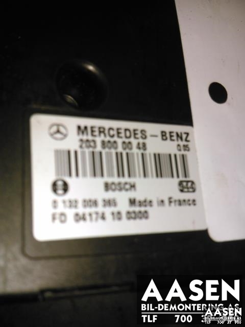 Sentrallås pumpe til Mercedes E-Klasse 2002-2006 (Fase 1) (W211) (W211) (BOSCH|2038000048|0132006365|)