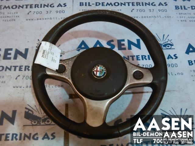Airbag ratt til Alfa Romeo 159, 2005-2011  