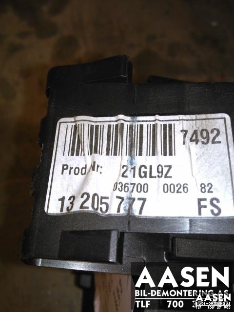 Sikringsboks til Opel Vectra C 2005-2008 (Type II) (13205777|)