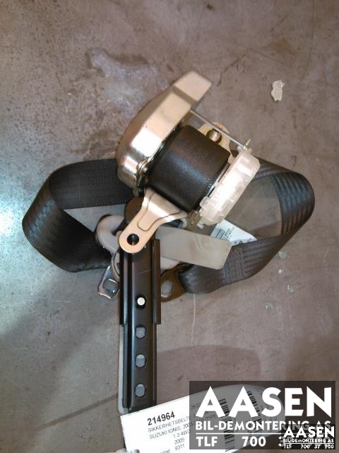 Sikkerhetsbelte foran høyre til Suzuki Ignis 2003-2010 (Type I) (UNGARN) (UNGARN) (84920-86G0|)