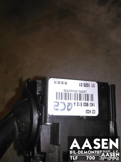 Bryter combi til Škoda Octavia 2005-2008 (Type II, Fase 1)  (1K0953519A|1K0953513A|)