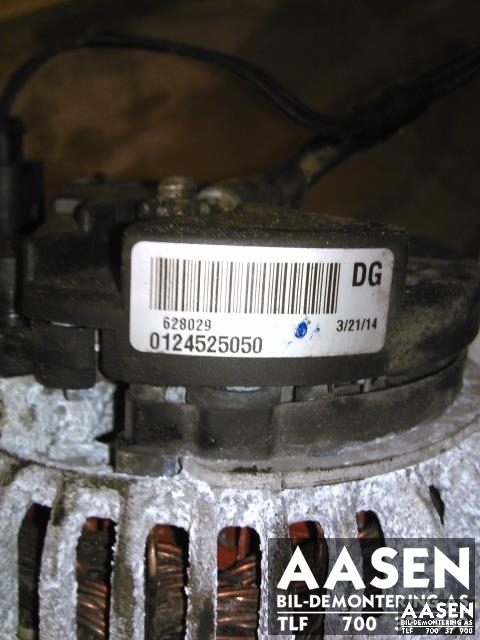 Dynamo diesel til Škoda Octavia 2005-2008 (Type II, Fase 1)  (BOSCH|0124525050|)