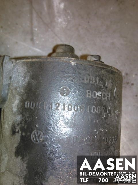 Starter til Audi A3 1996-2003 (Type I)  (BOSCH|020911023F|0001112006|)