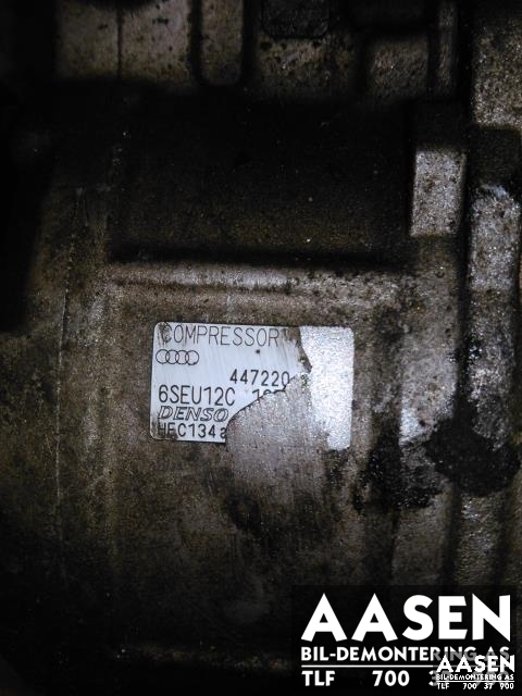 Aircondition kompressor til Audi A4 2001-2004 (Type II) (B6) (B6) (DENSO|8E0 260 805 G|)