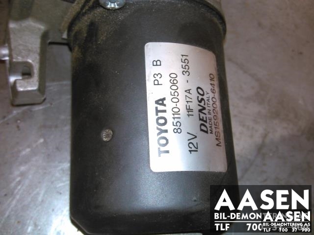 Viskermotor frontrute til Toyota Avensis 2003-2008 (Type II) (DENSO|85110-05060|)