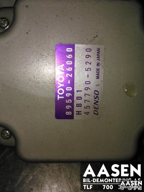 Styreenhet diverse til Toyota Hiace 2001-2006 (Fase 2)  (DENSO|89590-26060|)