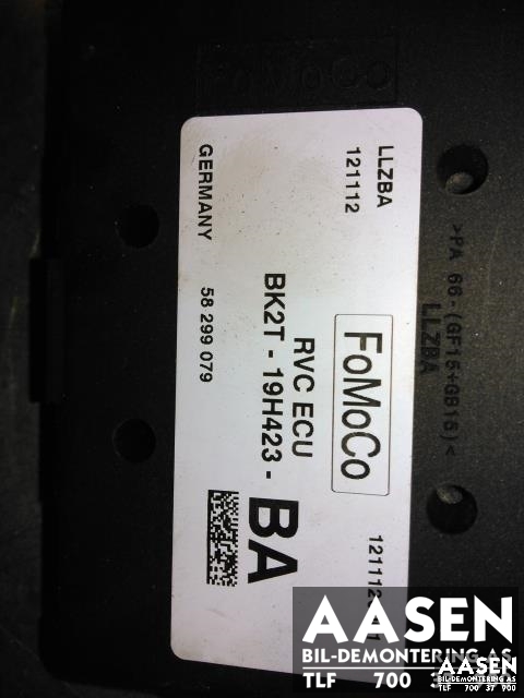 Styreenhet diverse til Ford Transit Custom 2013-2023 (Type I)  (BK2T-19H423-BA|)