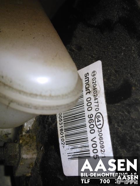Bremsekraft-forsterker til Smart Roadster 2003-2006  (0009600V005|)
