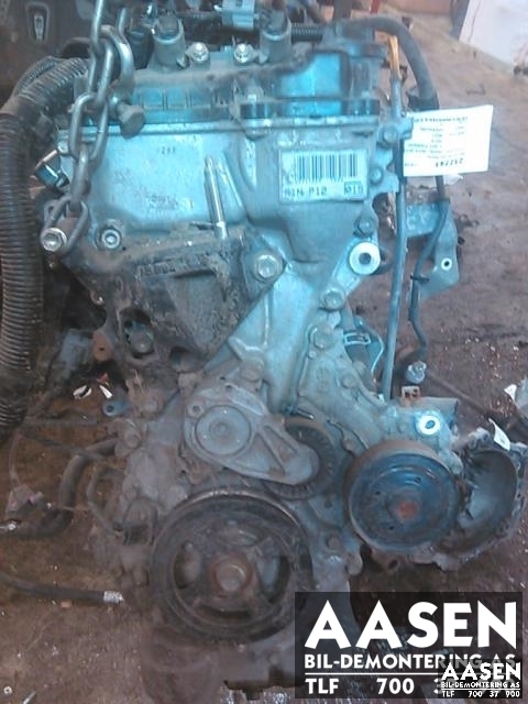 Motor bensin til Toyota Yaris 2012-2014 (Type III, Fase 1)  (1NR-FE|1900047340|)