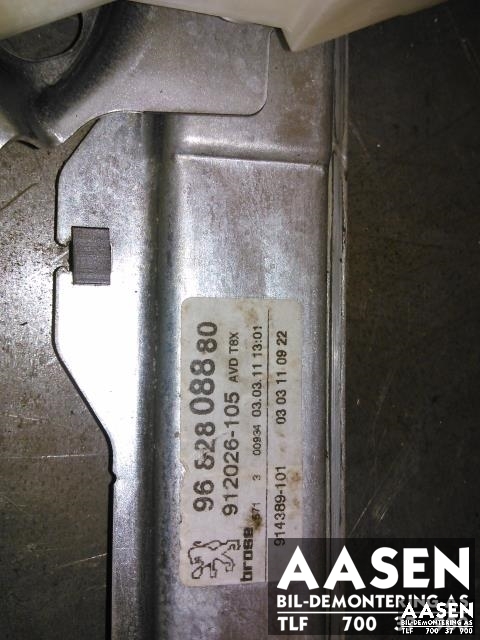Ruteheis høyre foran til Peugeot 5008 2010-2017 (Type I)  (9682808880|)