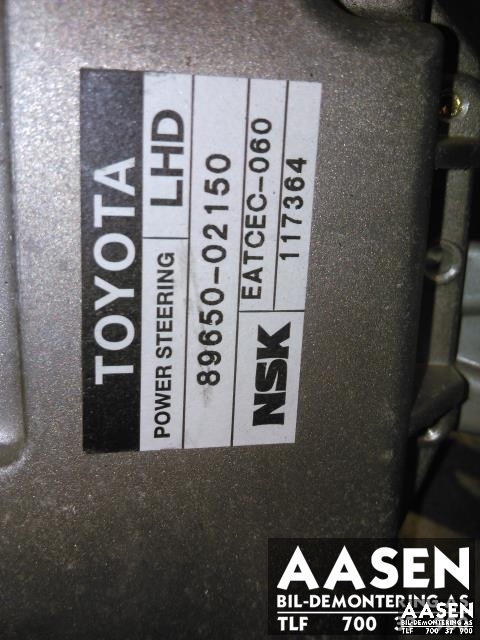 Styreenhet servo til Toyota Corolla 2002-2007 (89650-02150|)
