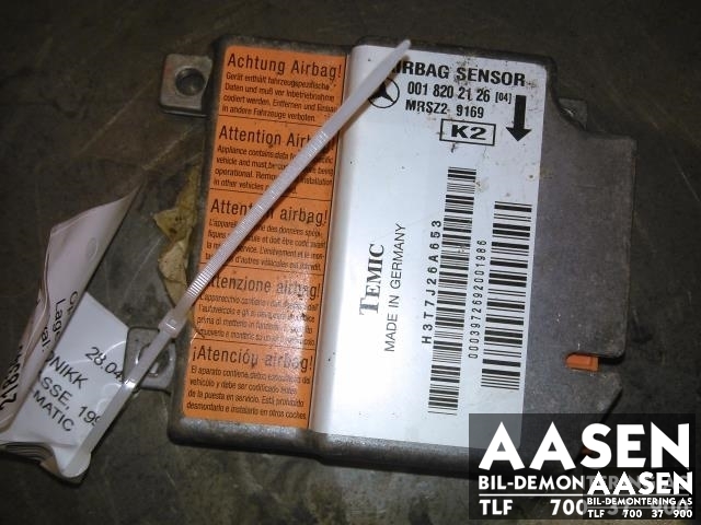 Airbag elektronikk til Mercedes E-Klasse, 1995-2000 (Fase 1) (W210) (W210) (TEMIC|0018202126)