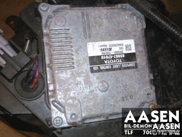 Styreenhet LED til Toyota Prius, 2009-2016 (Type III) (COMBI) (COMBI) (KOITO|85967-47010)