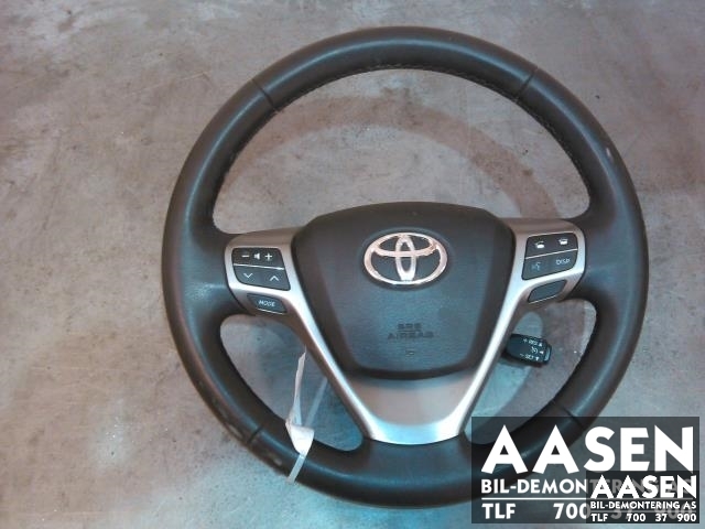 Airbag ratt til Toyota Avensis, 2009-2015 (Type III, Fase 1)  