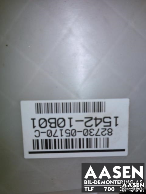Sikringsboks til Toyota Avensis 2009-2015 (Type III, Fase 1)  (82730-05170-C|)