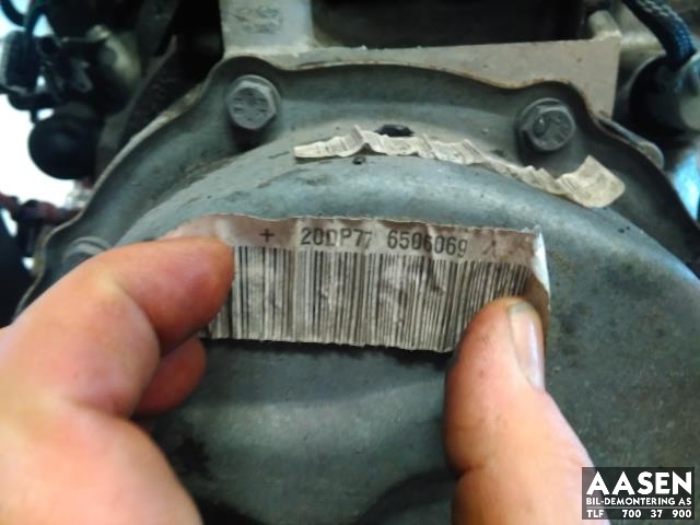 Girkasse manuell til Peugeot 208 2012-2019 (Type I)  (20DP77|2231 Q2|16 129 303 80)