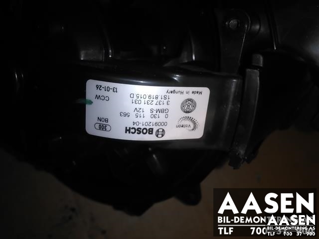 Varmeapparat motor til VW Up 2012-2019  (1S1 819 015 D|)