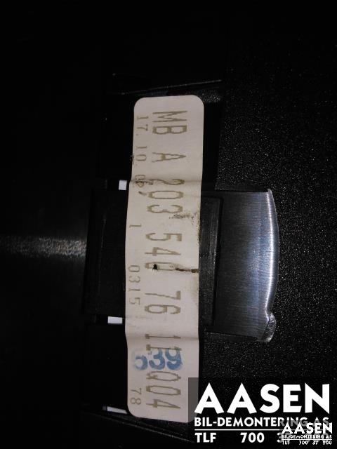 Instrumentpanel til Mercedes C-Klasse 2000-2004 (Fase 1) (W203) (W203) (A2035407611|)