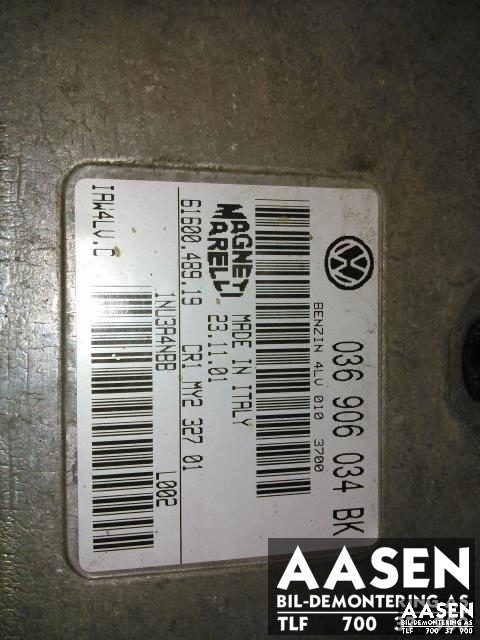 Styreenhet motor til Škoda Fabia 2000-2007 (Type I)  (MAGNET MARELLI|036903034BK|)