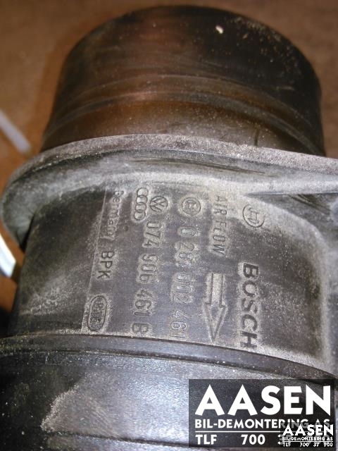 Luftmengde/luftmassemåler til Audi A4 2004-2008 (Type III) (B7) (B7) (BOSCH|074906461B|)