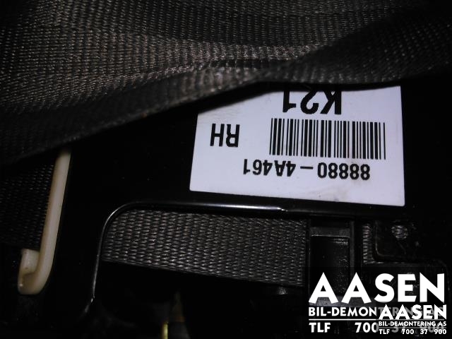 Sikkerhetsbelte foran høyre til Hyundai H-1 2006-2008 (Type I, Fase 2) (DELPHI|88880-4A461|)
