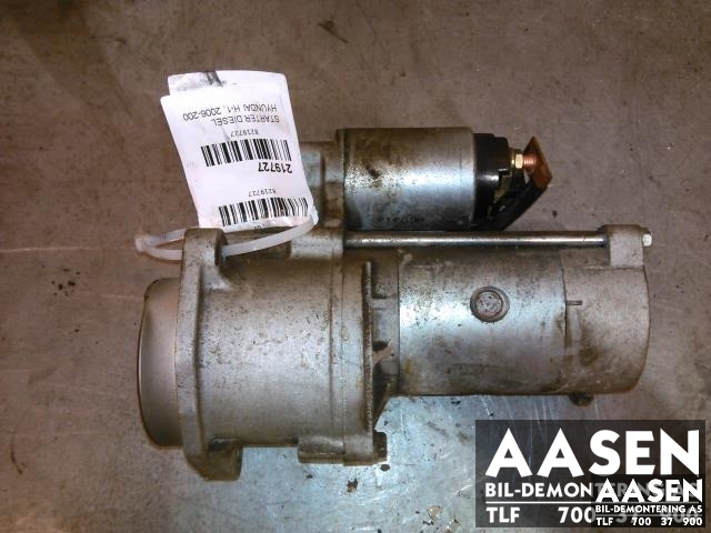 Starter diesel til Hyundai H-1, 2006-2008 (Type I, Fase 2) (VALEO|36100-4A000)
