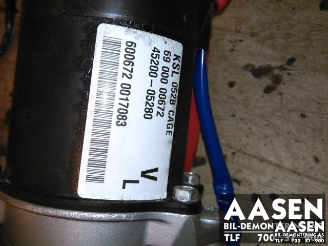 Servo pumpe mekanisk til Toyota Avensis 2003-2008 (Type II)  (45200-05280|)