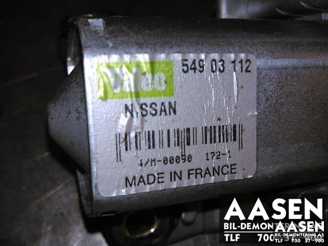 Viskermotor bakrute til Nissan Primera 1999-2002 (Fase 2) (P11) (P11) (VALEO|54903112|)