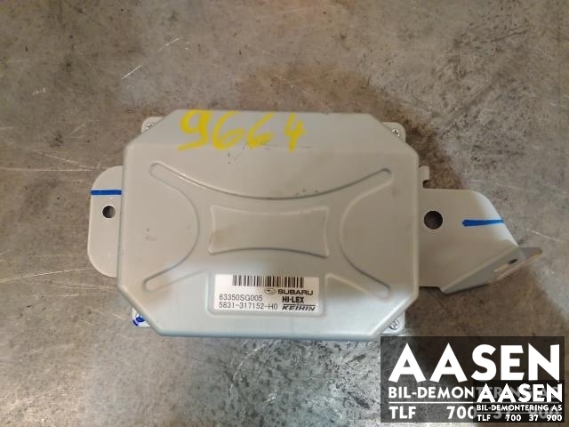 Styreenhet elektrisk bakluke til Subaru Forester, 2013-2019 (Type IV)  (63350SG005)