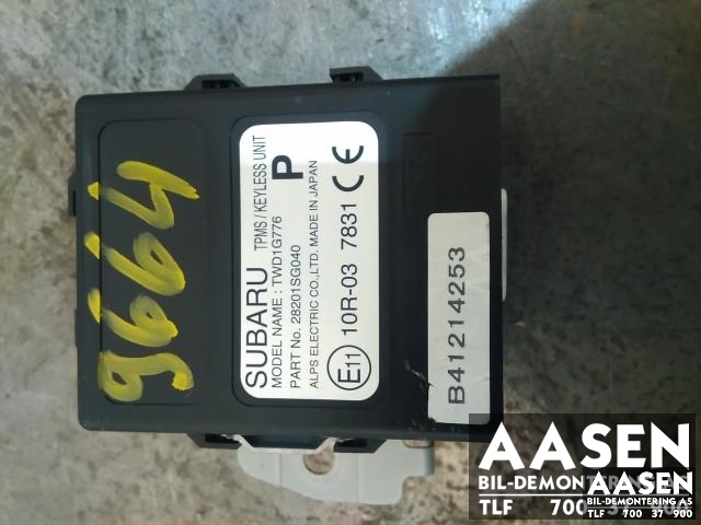 Styreenhet nøkkelfri/keyless til Subaru Forester, 2013-2019 (Type IV)  (28201SG040)