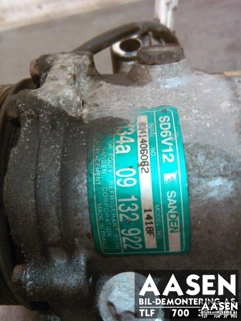 Aircondition kompressor til Opel Astra G 1998-2004  (SANDEN|09132922|)