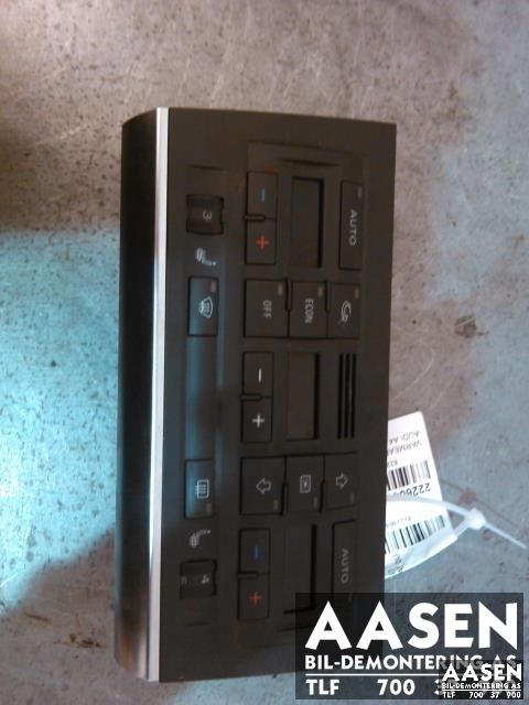 Varmeapparat betjening til Audi A4 2004-2008 (Type III) (B7) (B7) (8E0820043BK|)