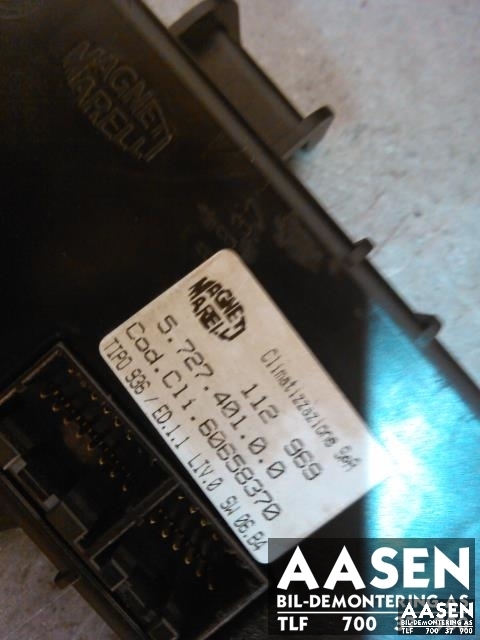 Styreenhet diverse til Alfa Romeo 166 1998-2007 (MAGNET MARELLI|60658370|)
