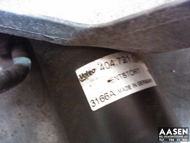 Viskermotor frontrute til Peugeot 807 2003-2009  (VALEO|6405 P2|6405 RJ|404.72112V)