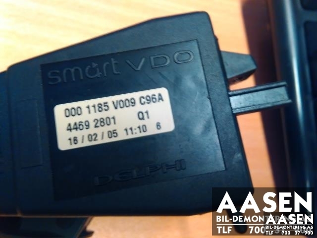 Bryter blink til Smart Fortwo 1999-2007 (Type I) (W450) (W450) (0001185V009|0001185V011C96A00|)